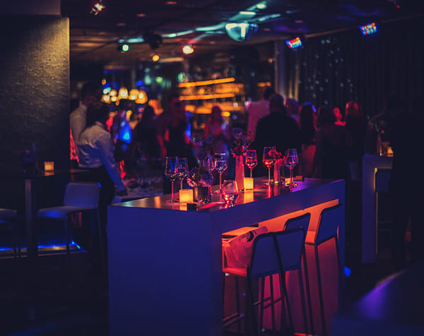 Bar & Tanzfläche Level12 - Unsere Räumlichkeiten Bar & Tanzfläche